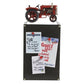 Hanging Red and Silver Tractor Magnetic Note Board