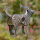 Galvanized Hanging Animal Birdhouse - Dog