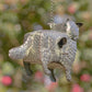 Galvanized Hanging Animal Birdhouse - Cat