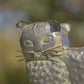 Galvanized Hanging Animal Birdhouse - Cat