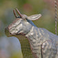 Galvanized Hanging Animal Birdhouse - Cow