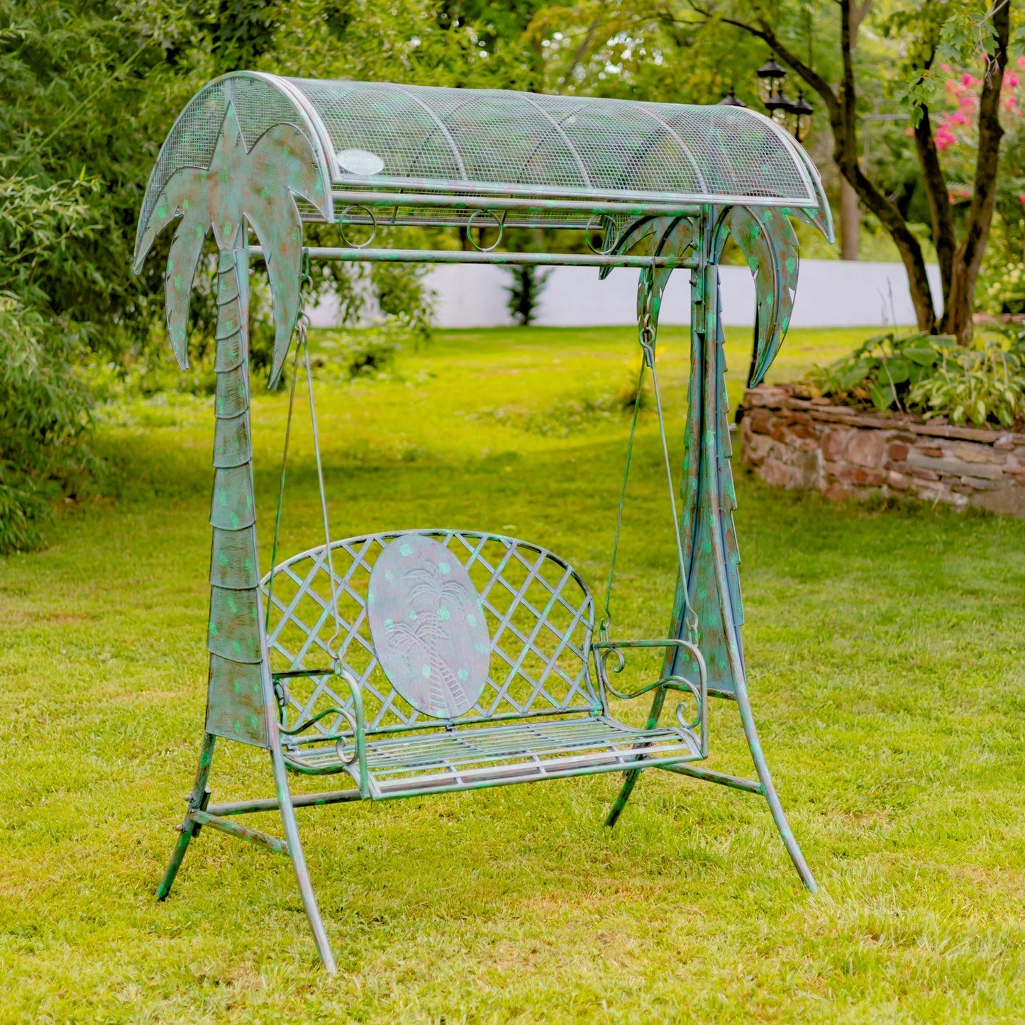 Palm Beach Iron Swing Bench