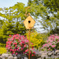 Antique Copper Saran Birdhouse Stake Sherry