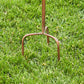 67 inch Tall Pinecone Shaped Copper Birdhouse Stake