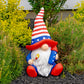 The Americanos Set of 6 Assorted American Patriot Garden Gnomes