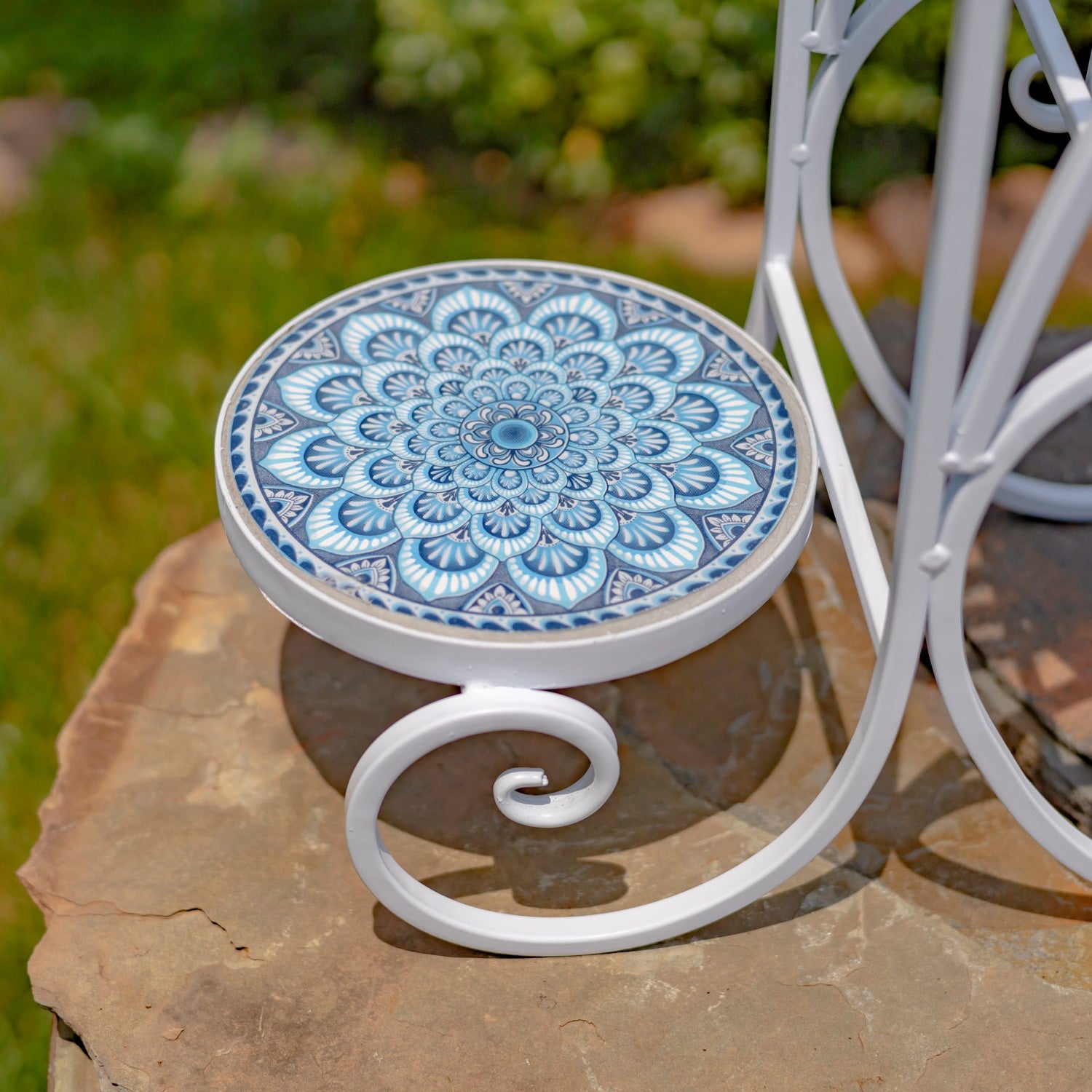 Three Tier Mosaic Plant hot Stands