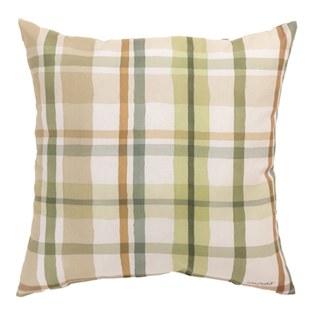 Green Fields Green Climaweave Pillow 18" Indoor/Outdoor