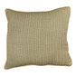 Zig Zag Green Pillow 21x21 Woven Pillow