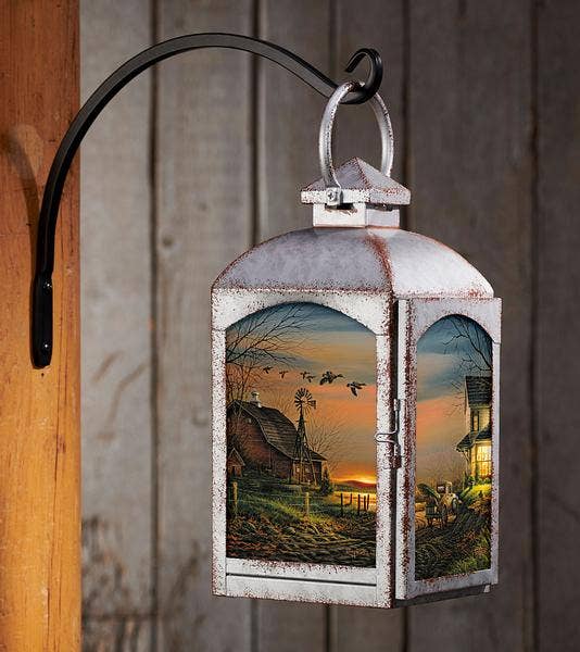 Special Memory Farm Gray Lantern -  Redlin