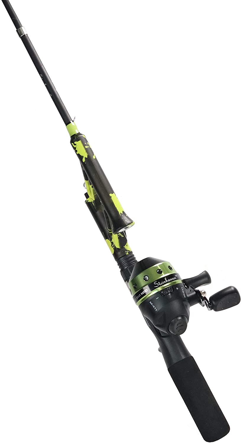 Profishiency Telescopic Fishing Rod and Spincast Reel Combo Micro